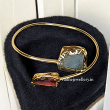 Brass Gold-Plated Kada Bracelet For Women