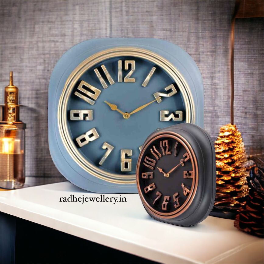 Siddharth Quartz Analog Shape Wall Clock Size 300X300X50MM