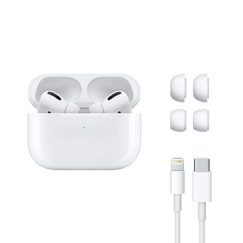 Air-Pods Pro Wireless Charging Case, Ear Tips, Charging Cable