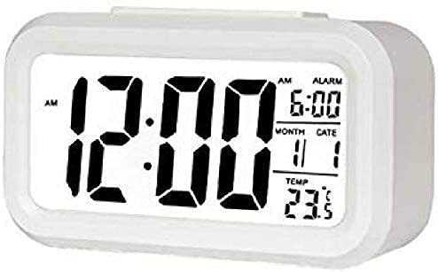 Digital Smart Alarm Clock with Automatic Sensor, Date and Temperature, Alarm Clocks