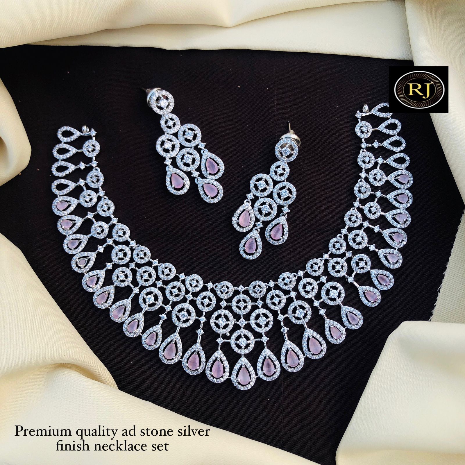 American Diamond Radhe jewellery