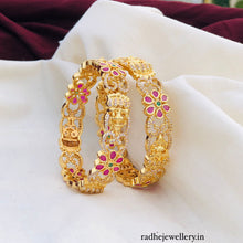 Gold Look AD stone Bangle set| AD stone Bangles for girls and women