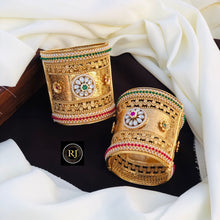 Premium Rajwadi Polish Openable Kada Bridal Bangles