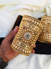 Premium Rajwadi Polish Openable Kada Bridal Bangles