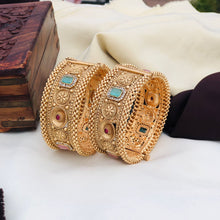 Premium Rajwadi Polish Openable Kada Bridal Bangles