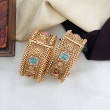 Premium Rajwadi Polish Openable Kada Bridal Bangles