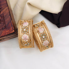 Premium Rajwadi Polish Openable Kada Bridal Bangles