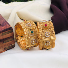 Premium Rajwadi Polish Openable Kada Bridal Bangles