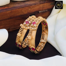 Rajwadi Openable Jadau Bangles/ White beads jadau stone Kada / Indian Bridal bangles