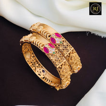 Rajwadi Openable Jadau Bangles/ White beads jadau stone Kada / Indian Bridal bangles