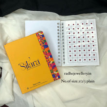 Plain Color Bindi Book-Sitara-1/2/3-Plain