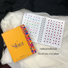 Plain Color Bindi Book-Sitara-1/2/3-Plain