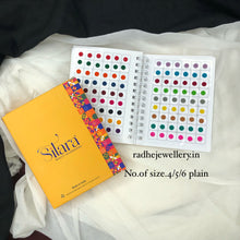 Plain Color Bindi Book-Sitara--4/5/6 Plain