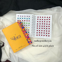 Plain Color Bindi Book-Sitara--4/5/6 Plain