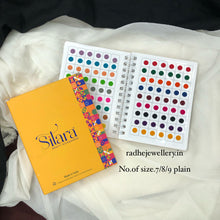Plain Color Bindi Book-Sitara-7+8+9 PLAIN
