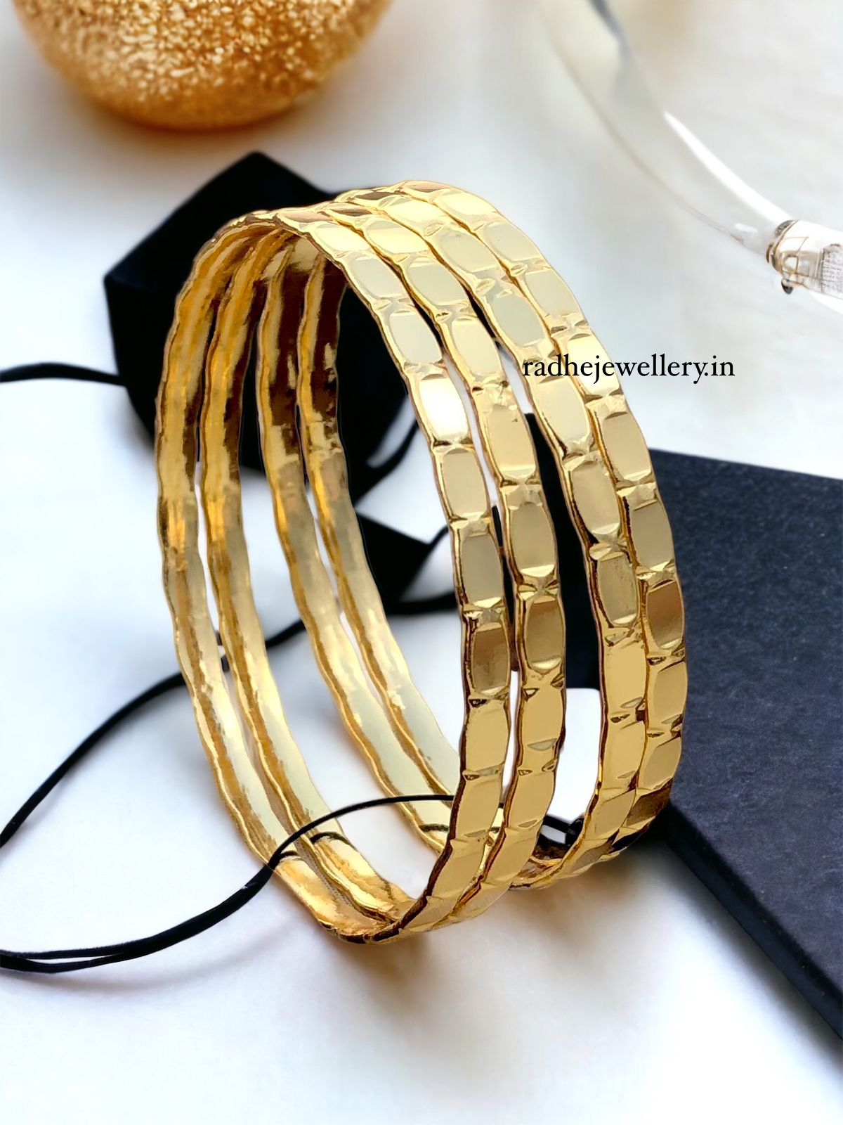 GOLD DESIGN PLAIN BANGLES DESIGN ONE GRAM GOLD JEWELLERY