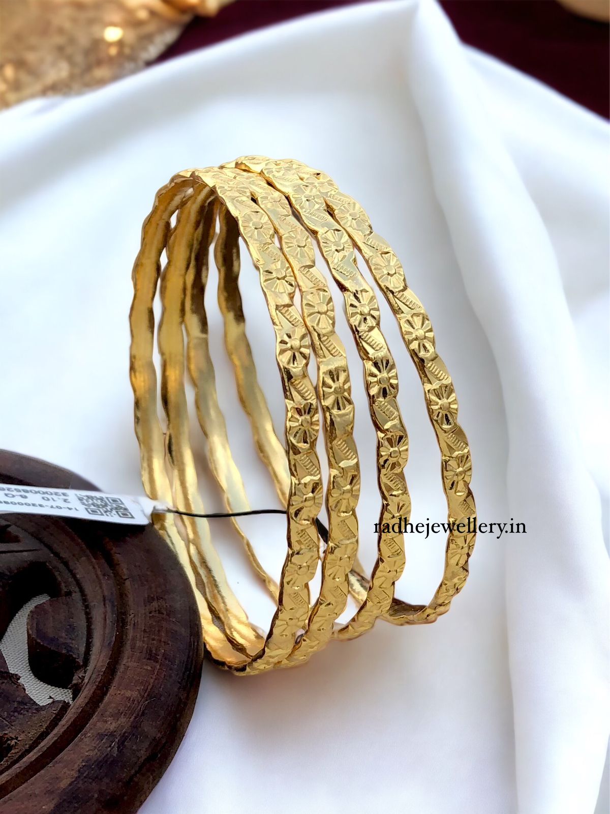 One gram gold bangles new model design