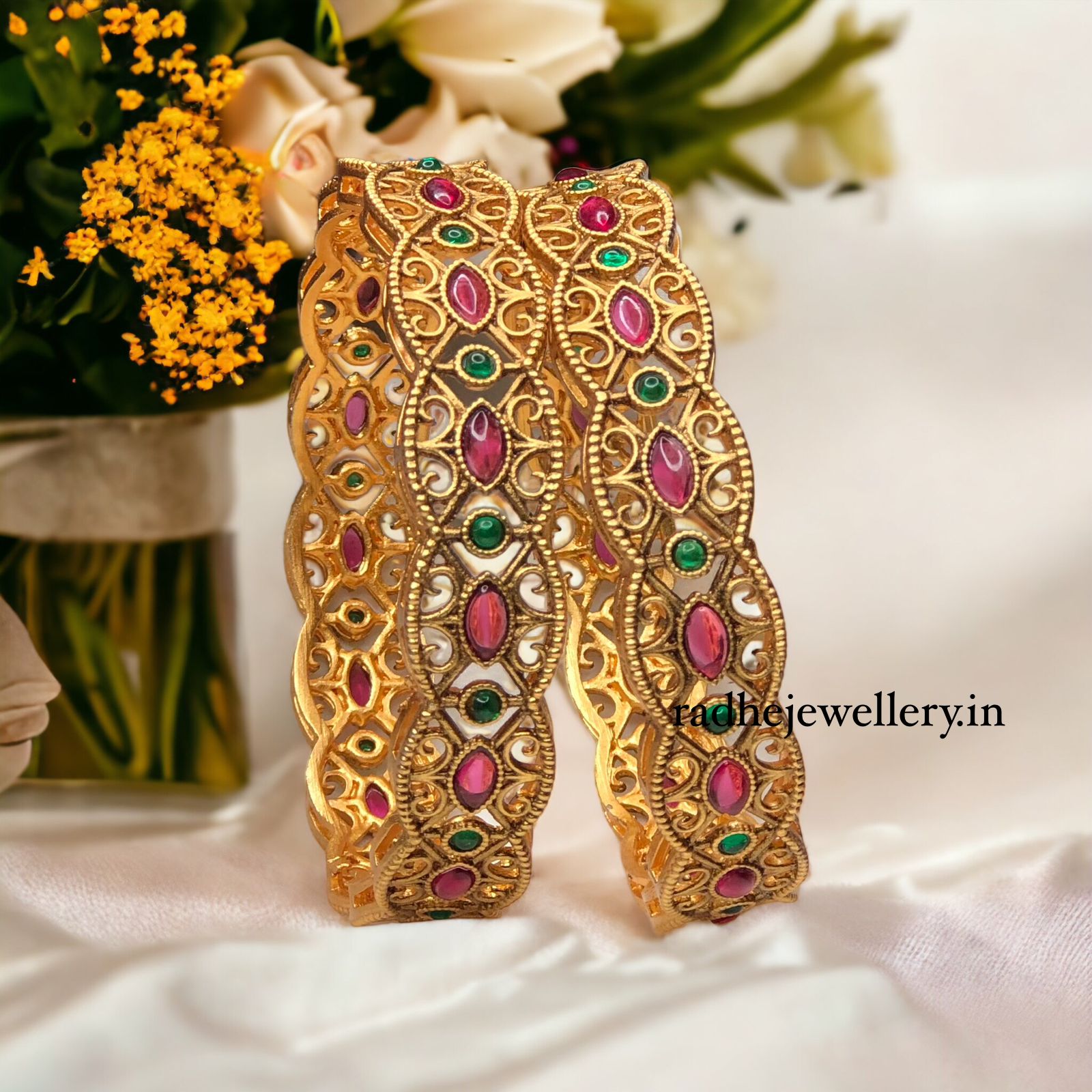 Bangles For Women | Bangles for wedding 2 pc set