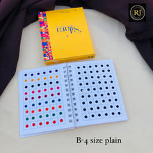 Plain Color Bindi Book-Sitara-Plain