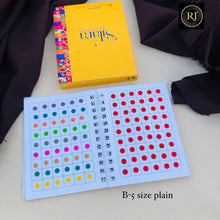 Plain Color Bindi Book-Sitara-Plain
