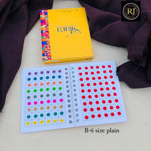 Plain Color Bindi Book-Sitara-Plain
