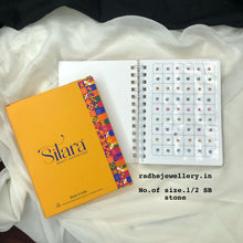 Stone Sticker Bindi Book-Sitara all Mix colour