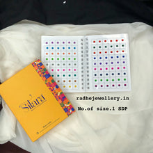 Premium Sitara Double Shade Mix Color Round Bindi