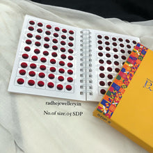 Premium Sitara Double Shade Mix Color Round Bindi