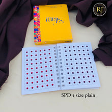 Plain Color Bindi Book-Sitara-Plain