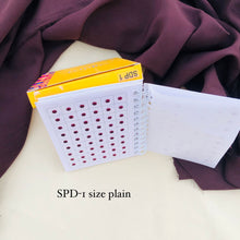 Plain Color Bindi Book-Sitara-Plain