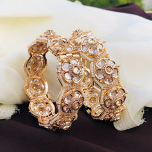 Pachi Kundan Bangles / Kundan kada / Gold kada / Openable Bangle / Indian wedding Jewelry/ Hand accessory