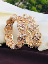 Pachi Kundan Bangles / Kundan kada / Gold kada / Openable Bangle / Indian wedding Jewelry/ Hand accessory