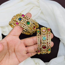 Premium AD Stone Designer Bangles Set