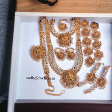 South Indian Bridal Women Necklace Set /Gold Plated Bridal Jewellery