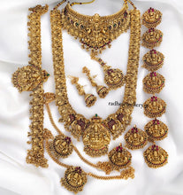 Beautiful Laxmi Design Bridal Wedding/High Quality Brass Premium Quality Jewellery Set For The Indian Bride Dulhan/gift for her
