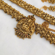 Beautiful Laxmi Design Bridal Wedding/High Quality Brass Premium Quality Jewellery Set For The Indian Bride Dulhan/gift for her