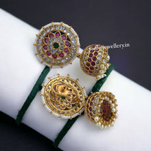 Marvelous Kemp Stones Jhumkas