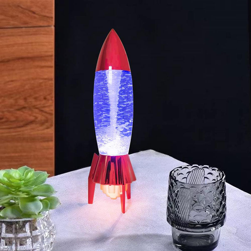 Rocket Tornado Lamp LED Color Changing, Tornado Maker Science Toy