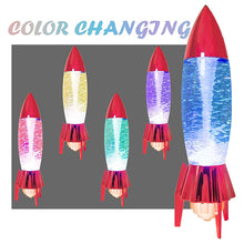 Rocket Tornado Lamp LED Color Changing, Tornado Maker Science Toy