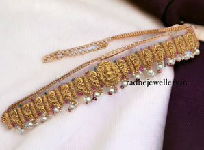 Temple Gold Bridal Belt, Bridal Gold Kamarband Belt, Wedding Jewelry Bridal Belt, Hip Chain, Matte Gold Temple Hip Belt, Bridal Jewelry