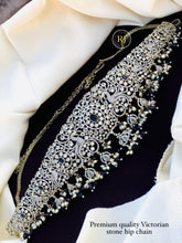 Victorian Polish AD Stones Bridal Hip belt