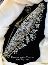 Victorian Polish AD Stones Bridal Hip belt