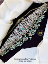 Victorian Polish AD Stones Bridal Hip belt