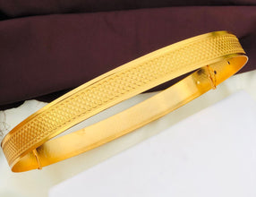 Gold Brass Plain hip belt for women saree Adjustable Indian waist belt [SIZE -38 TO 46 ] adjustable