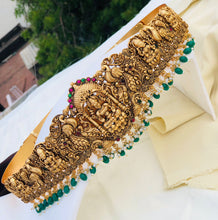 Beautiful Lakshmi Devi Hip Belt/hip belt for women saree Adjustable Indian waist belt/Hip Belt/Waist Chain/ Kamarbandh