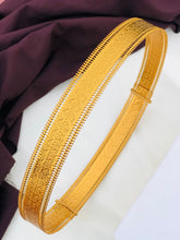 Gold Brass Plain hip belt for women saree Adjustable Indian waist belt [SIZE -38 TO 46 ] adjustable