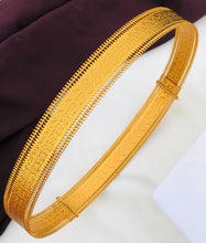 Gold Brass Plain hip belt for women saree Adjustable Indian waist belt [SIZE -38 TO 46 ] adjustable