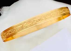 Gold Brass Plain hip belt for women saree Adjustable Indian waist belt [SIZE -38 TO 46 ] adjustable