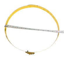 Traditional Gold-Toned Kasu-Pattern Vaddanam/Oddiyanam with Kundan, Ruby, and Emerald Embellishments