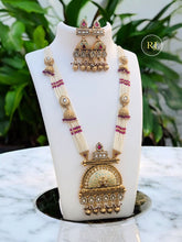 Multicolor Gold Plated Jadau Kundan Necklace Set